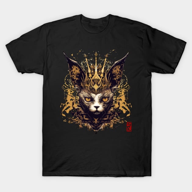 Evil cat T-Shirt by siriusreno